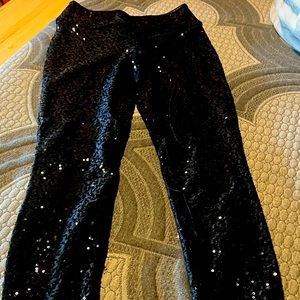 Balera black sequin dance pants
